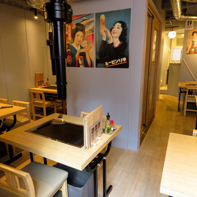 座席 : お好み焼き もんじゃ焼き なかしょう （【旧店名】お好み焼き