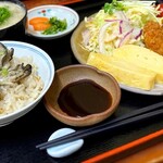 京味菜 わたつね - ほどなく到着したお膳を見るなり、オババゴコロがひゃ～～っと震えます♡♡♡