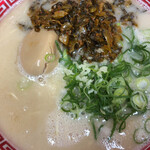 博多ラーメン とんとん - ニンニク  一欠片