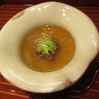 日本料理 かしづき - セコガニ外子　フカヒレ茶碗蒸し