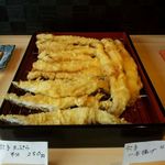 あやめ - 穴子天ぷら（半身250円）