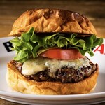 Maple Gorgonzola Cheeseburger M size