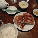 TaiKouRou JIYUGAOKA - 餃子（6個）定食1150円