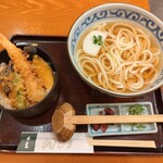 Ginza Kiya - ミニ天丼セット