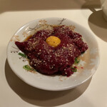 和風もつ料理 あらた - チレ刺し450円