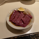 和風もつ料理 あらた - 心のタタキ450円