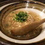 Shunsai Dainingu Arata - 地鶏スープの揚げおにぎり