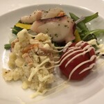 Shunsai Dainingu Arata - 海鮮マリネとアンチョビ入りポテトサラダ