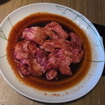 焼肉の名門 天壇 銀座店 - ランチのカルビ