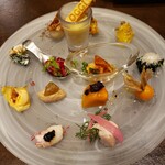 オッジ ダルマット 西麻布店 - 前菜14種盛り合わせ　私バージョン♪