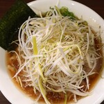 麺や 河野 - 醤油ねぎら～めん（大盛・背油）