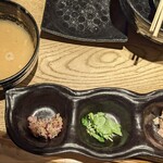 麺屋 周郷 - スープ割セット