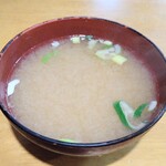 Uogashi Maruten - あなご天丼のあら汁