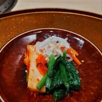 銀座 ちかみつ 六丁目 - 自家製ナムル盛合せ