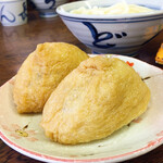 長田うどん - いなり寿司なしで
      釜上げ(大)でも良かったくらい