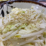 所沢 大勝軒 - 野菜盛り。思った以上の量に笑いました