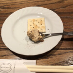 Bistro TATSU - 奈良漬とクリームチーズのカナッペ