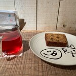 Ron Herman Cafe - No.１”LOVE” とヴィーガンキャロットケーキ