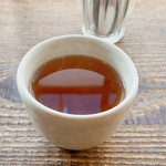 かもがわカフェ - 日替りお昼ごはん 税込820円の選べる中国茶のプーアル茶