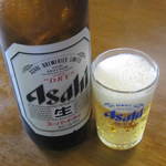 Takechan - ビール大瓶＠550円