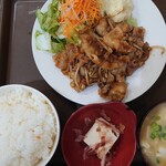 龍神橋食堂 - 焼肉定食900円