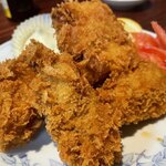 丸千葉 - 牡蠣フライ。大火傷に注意(ФωФ)〜Sさんは悶絶！