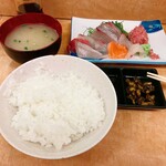 さかな亭 - 刺盛（大盛）定食1200円