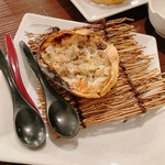 Hakodate Kaisen Unikura - 単品　カニ味噌の甲羅焼き