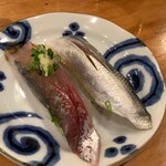 練馬 江戸銀 - アジ、コハダ