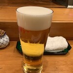 練馬 江戸銀 - グラスビール