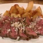 石窯ピッツァ＆旬野菜のイタリアン アルナッジョ - サーロインステーキ