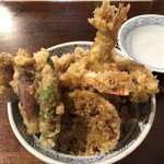 土手の伊勢屋 - ハ天丼