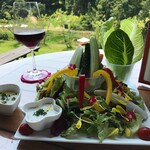 ザ ファーム - サラダ盛り