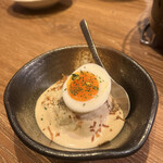 炭火焼肉ホルモン うしごろ 中目黒店 - クリームチーズポテトサラダ　550円