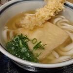 うどん和匠 - えび天きつね定食のうどん