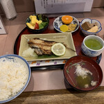 Yakitori Okushiri - 焼き魚定食　アコウダイの粕漬け