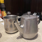 バインセオ サイゴン - 蓮茶。お湯はおかわり出来ます。
