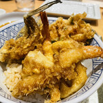 天ぷら ハゲ天 - 季節の天丼