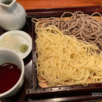 Teuchi Soba Gyoutoku Jian - ▶︎二色蕎麦(変わり&田舎)
                        1,100円税込
                        ※変わりは柚子そば