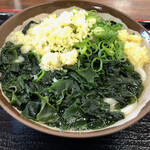 ぼっこ屋 - わかめうどん260円