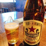 船橋しらぬひ - 赤星の瓶ビール\(//∇//)\