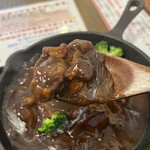 わ楽 - ビーフシチュー　リフトアップ