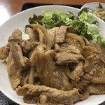 十八番 - カルビ丼