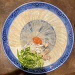 8分め料理店 - フグ刺し