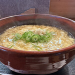 手打うどん・そば・丼 ふくや - 熱々の提供