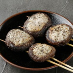 Shiitake stuffed with meat