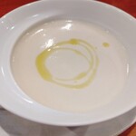 リストランテ野呂 - 聖護院かぶらのスープ