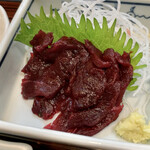 いづもや 船場 - くじらの刺身