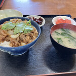 おばちゃん食堂 - 肉丼