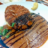 リストランテ野呂 - スペシャリテのメンチカツ・ランチセット